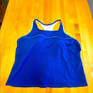 Lands End Halter Swim Top Plus Sz 22W